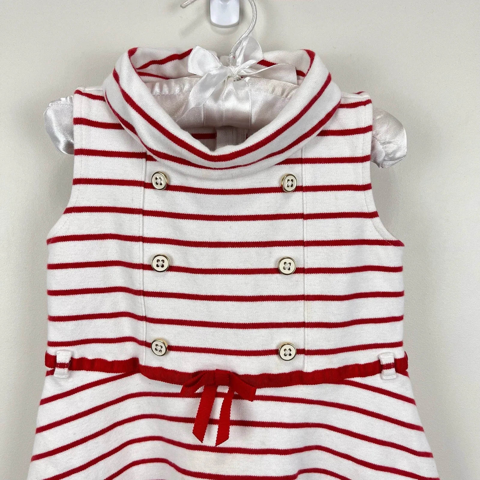 Janie and Jack Stripe Ponte Dress 4T