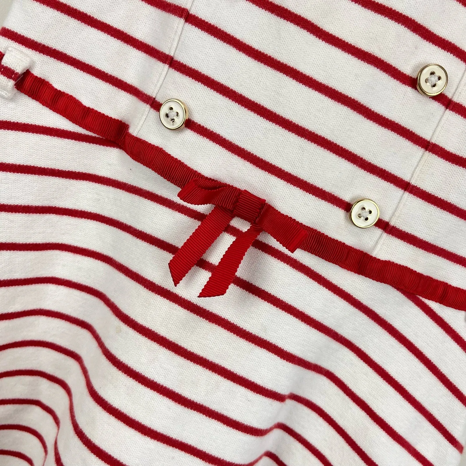 Janie and Jack Stripe Ponte Dress 4T