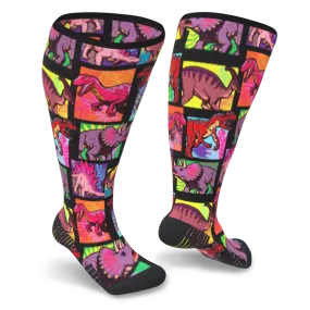Jurassic Diabetic Compression Socks