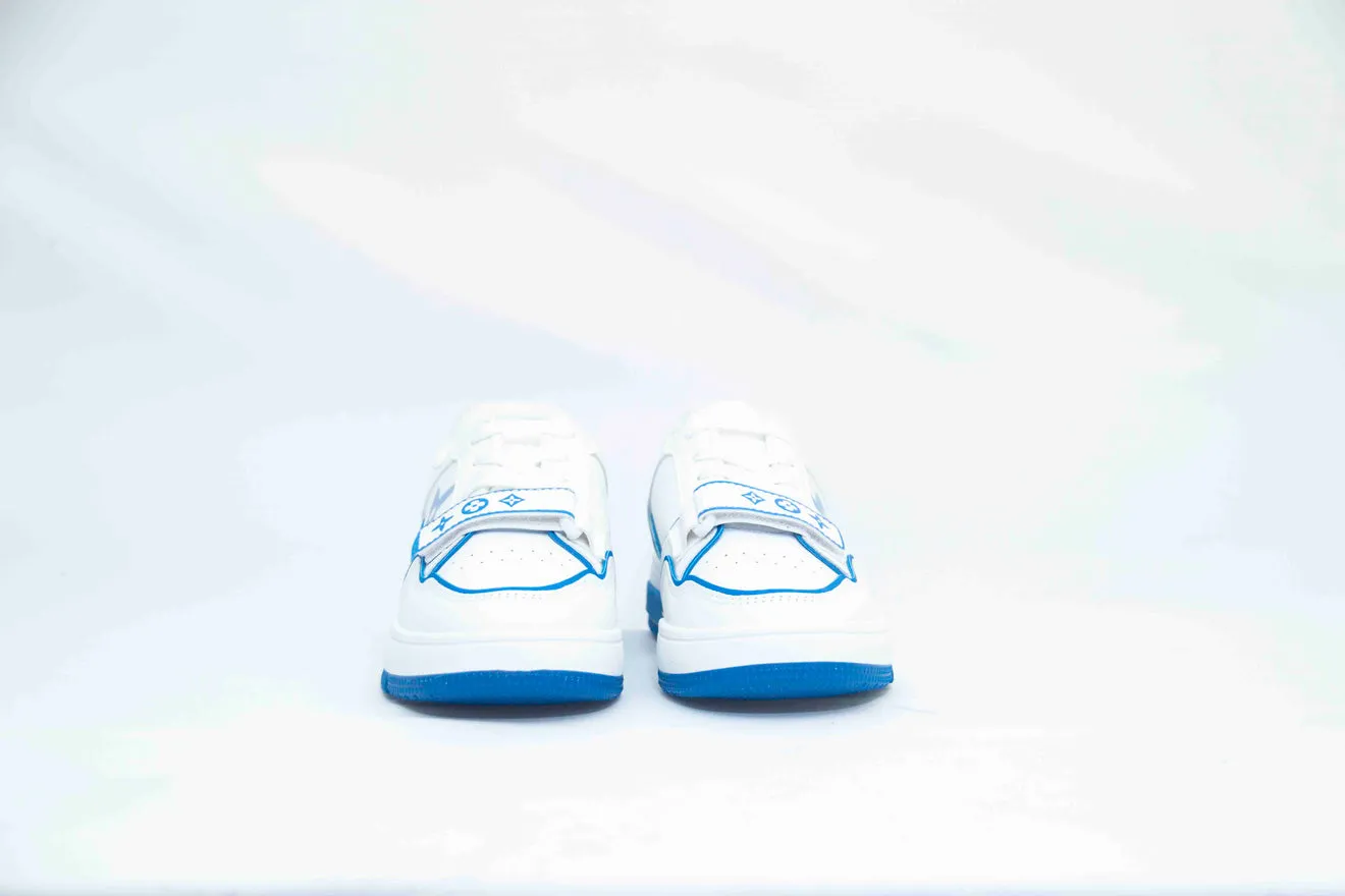 K7 Leather White Royal LV Sneaker