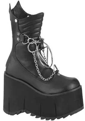 KERA 130 Oracle Black Platform Boots