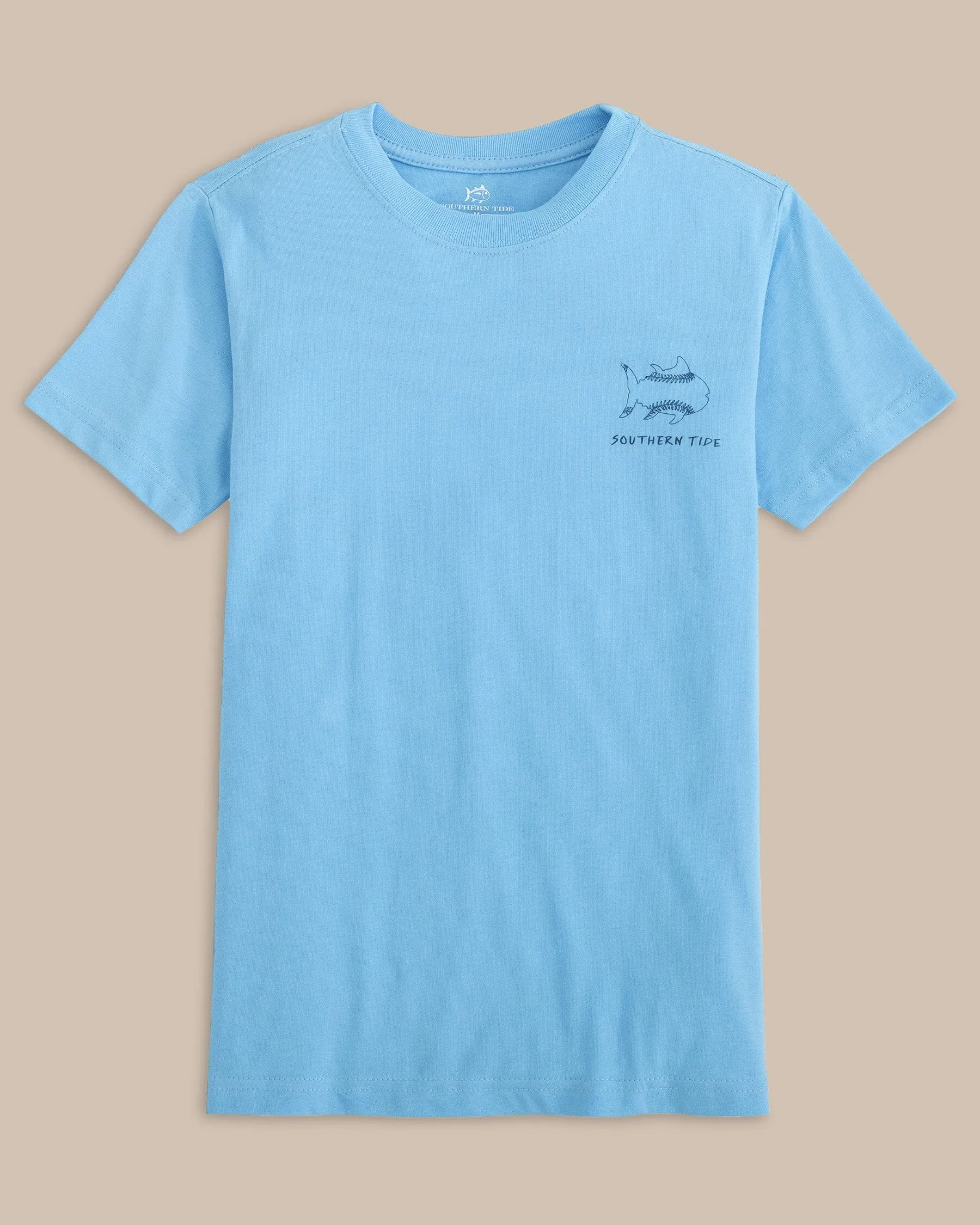 Kids Sketched Baseball Short Sleeve T-Shirt