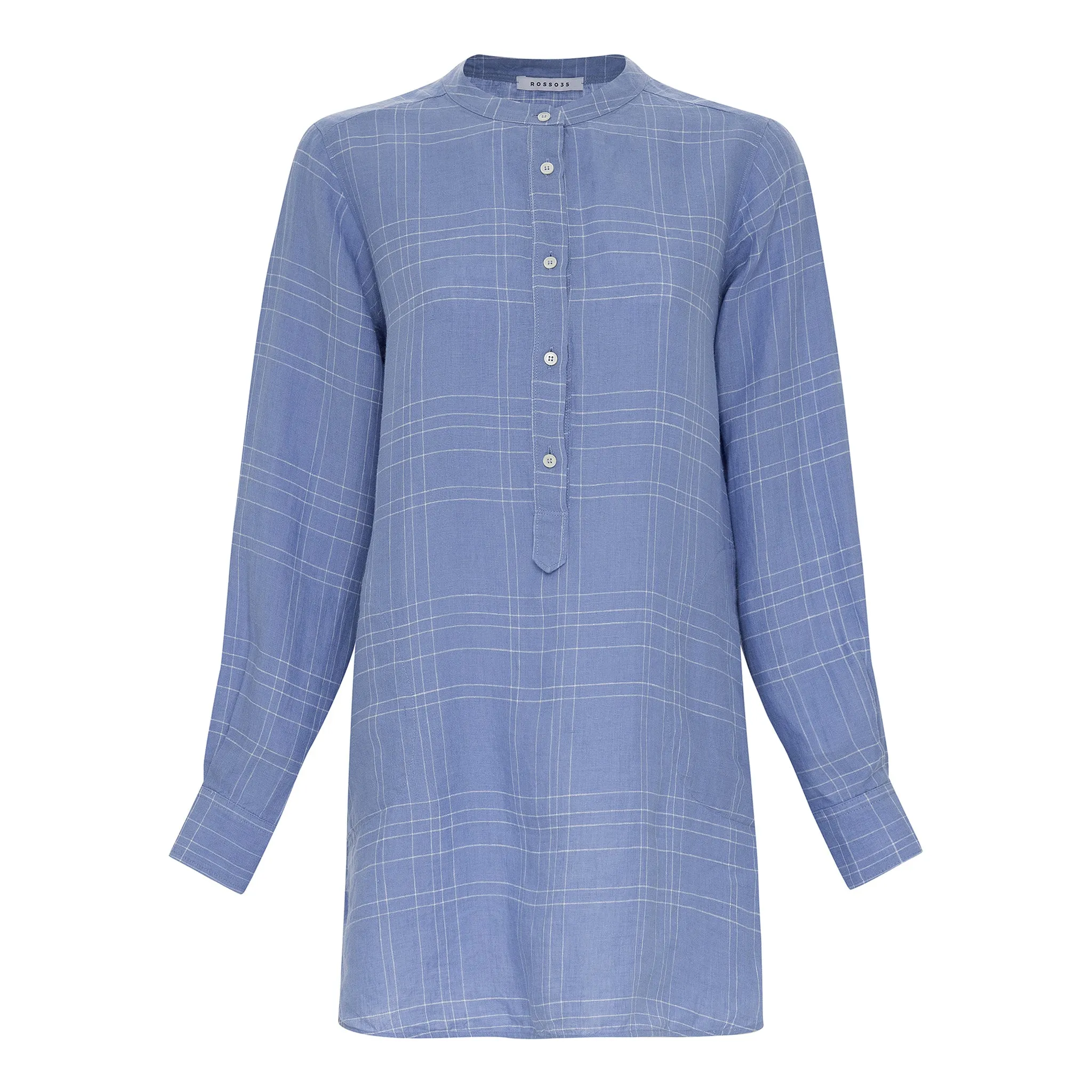 Linen Tunic - Blue
