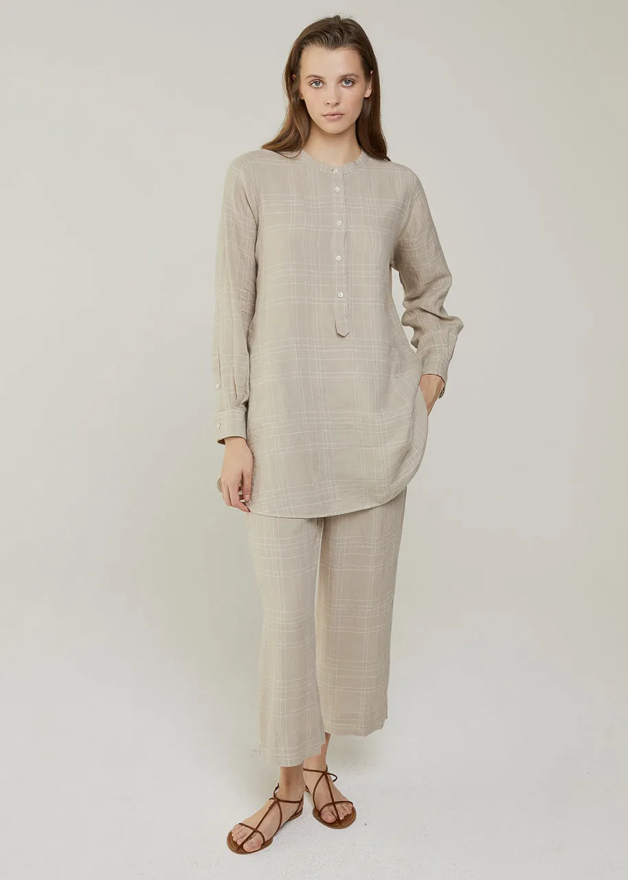 Linen Tunic - Blue