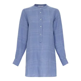 Linen Tunic - Blue