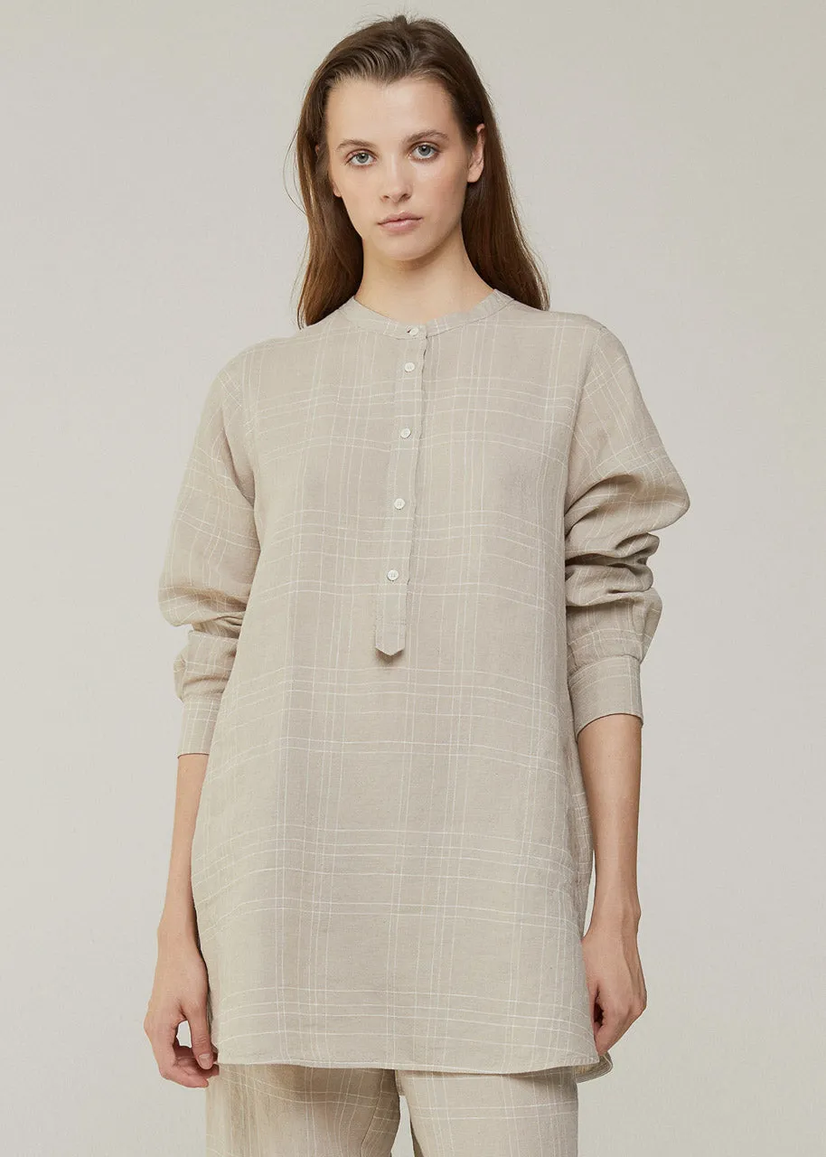 Linen Tunic - Blue