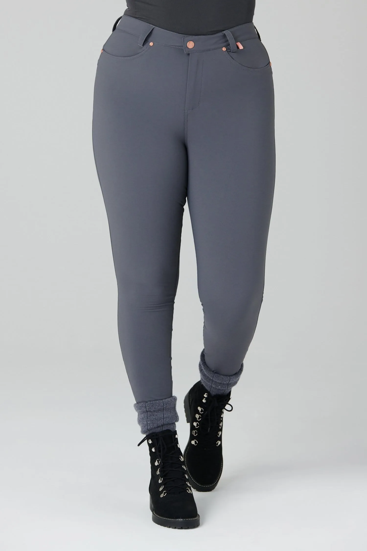 MAX Stretch Skinny Outdoor Pants - Storm Grey