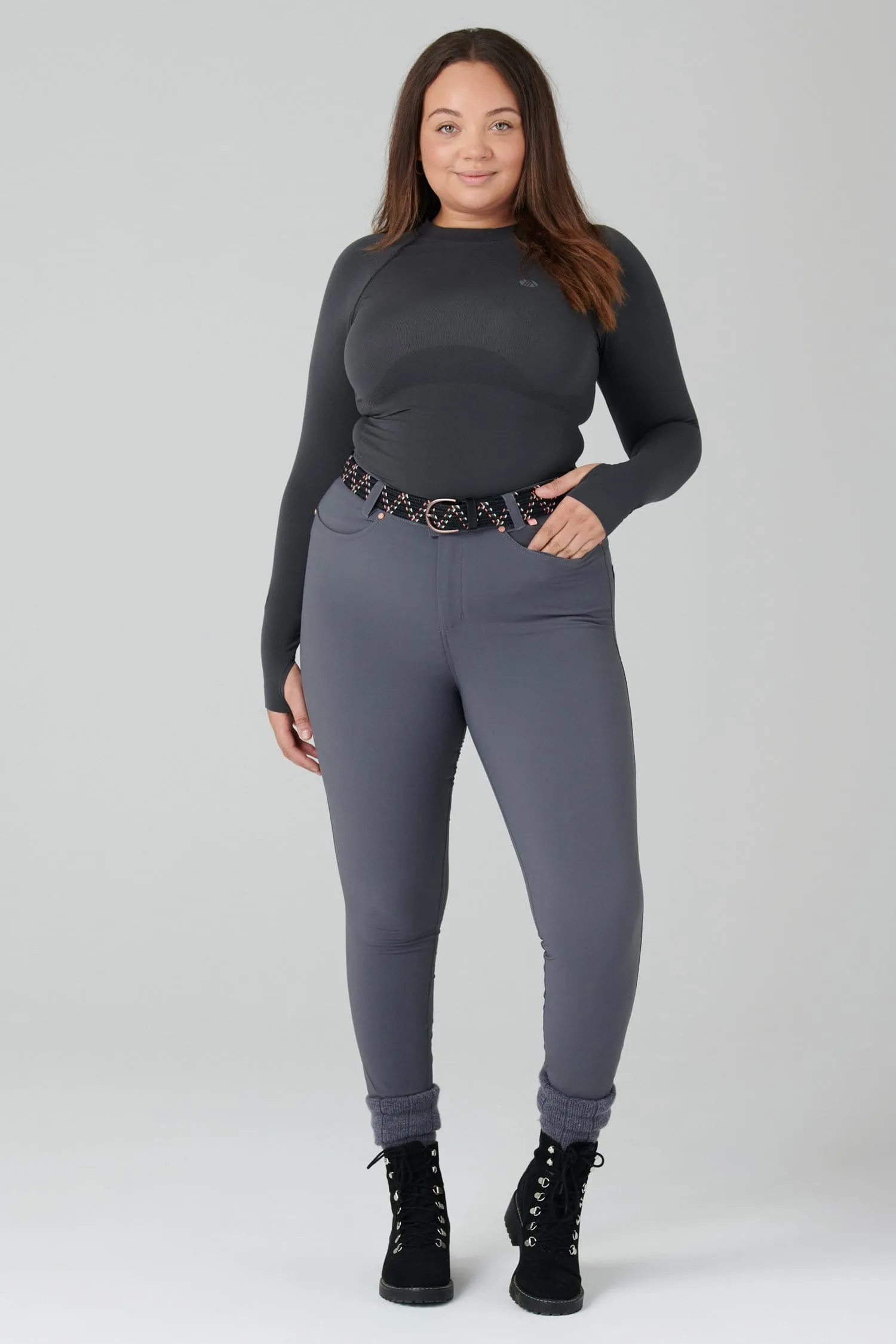MAX Stretch Skinny Outdoor Pants - Storm Grey