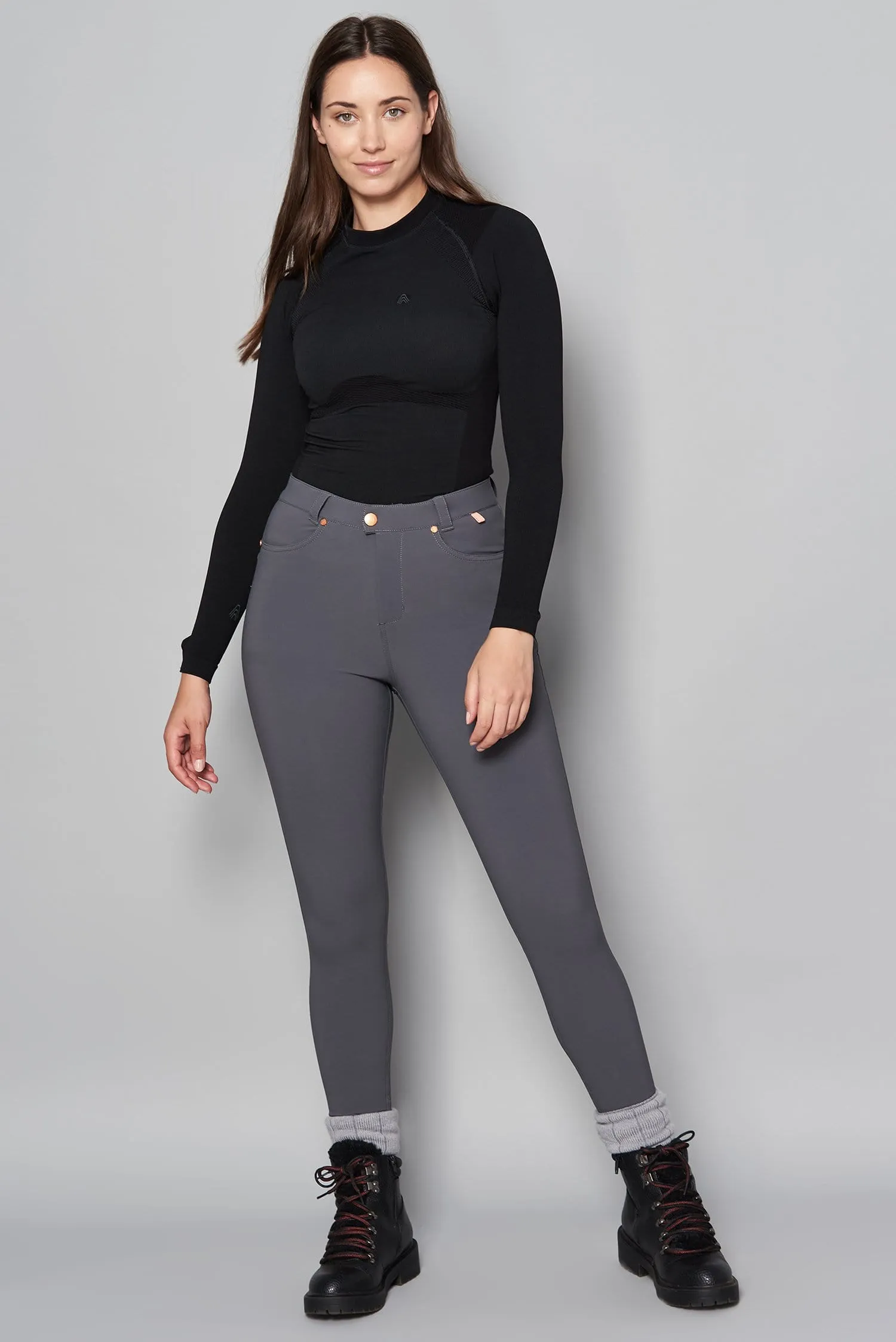 MAX Stretch Skinny Outdoor Pants - Storm Grey