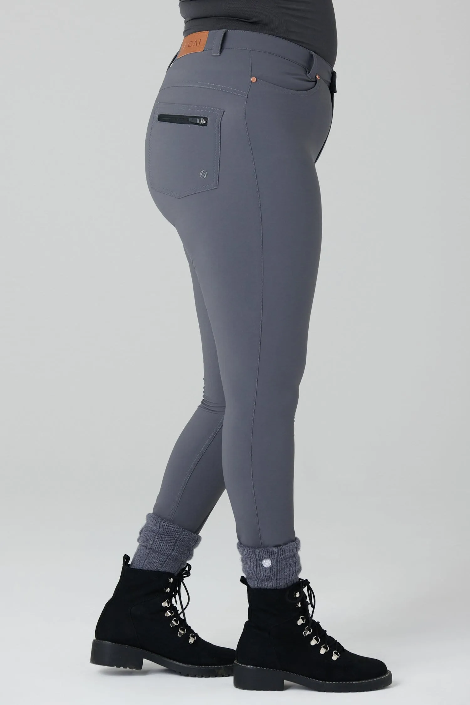 MAX Stretch Skinny Outdoor Pants - Storm Grey
