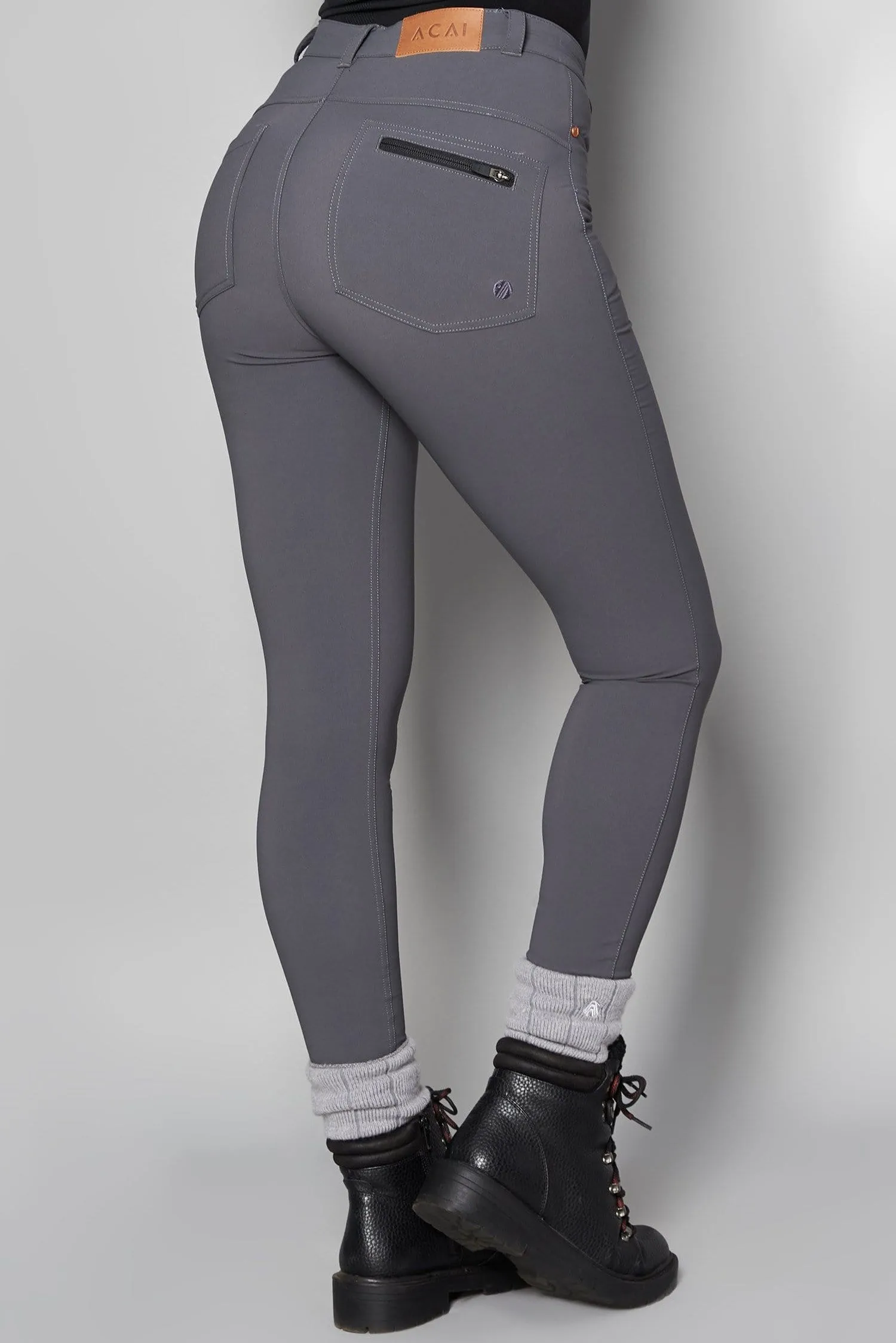 MAX Stretch Skinny Outdoor Pants - Storm Grey
