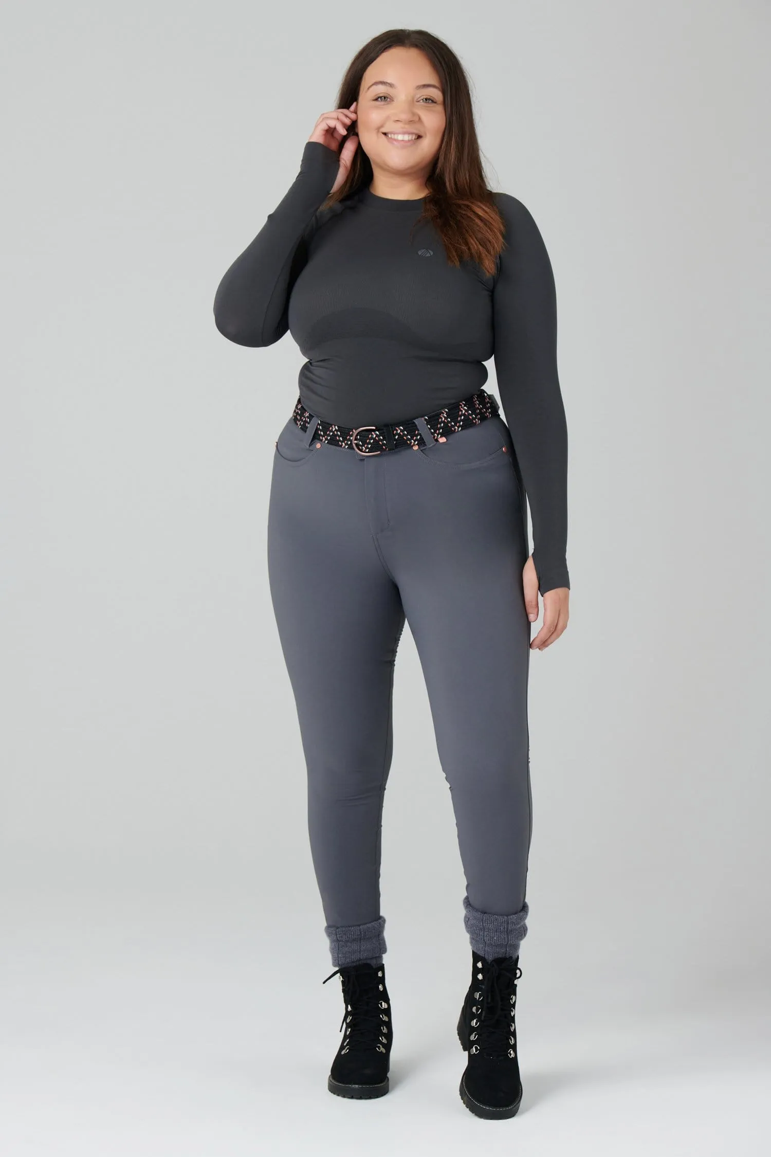 MAX Stretch Skinny Outdoor Pants - Storm Grey