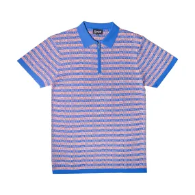 MBN Half Zip Rugby (Peach / Baby Blue)
