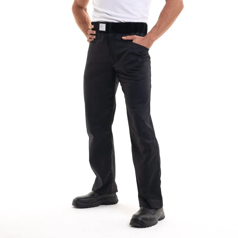 Men's Kitchen Pants Arenal Black - ROBUR