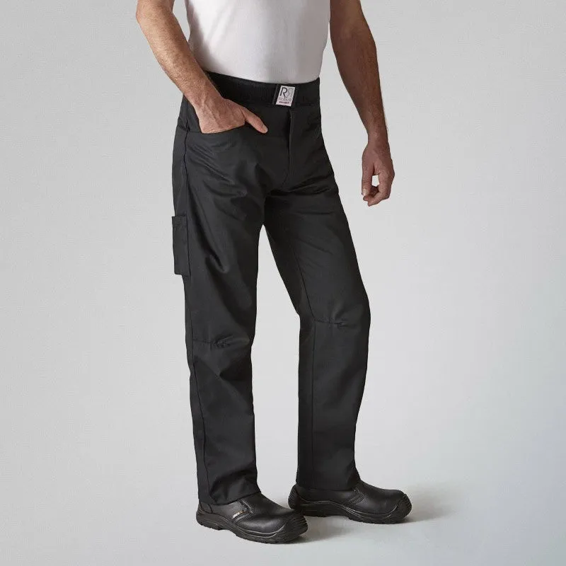 Men's Kitchen Pants Arenal Black - ROBUR