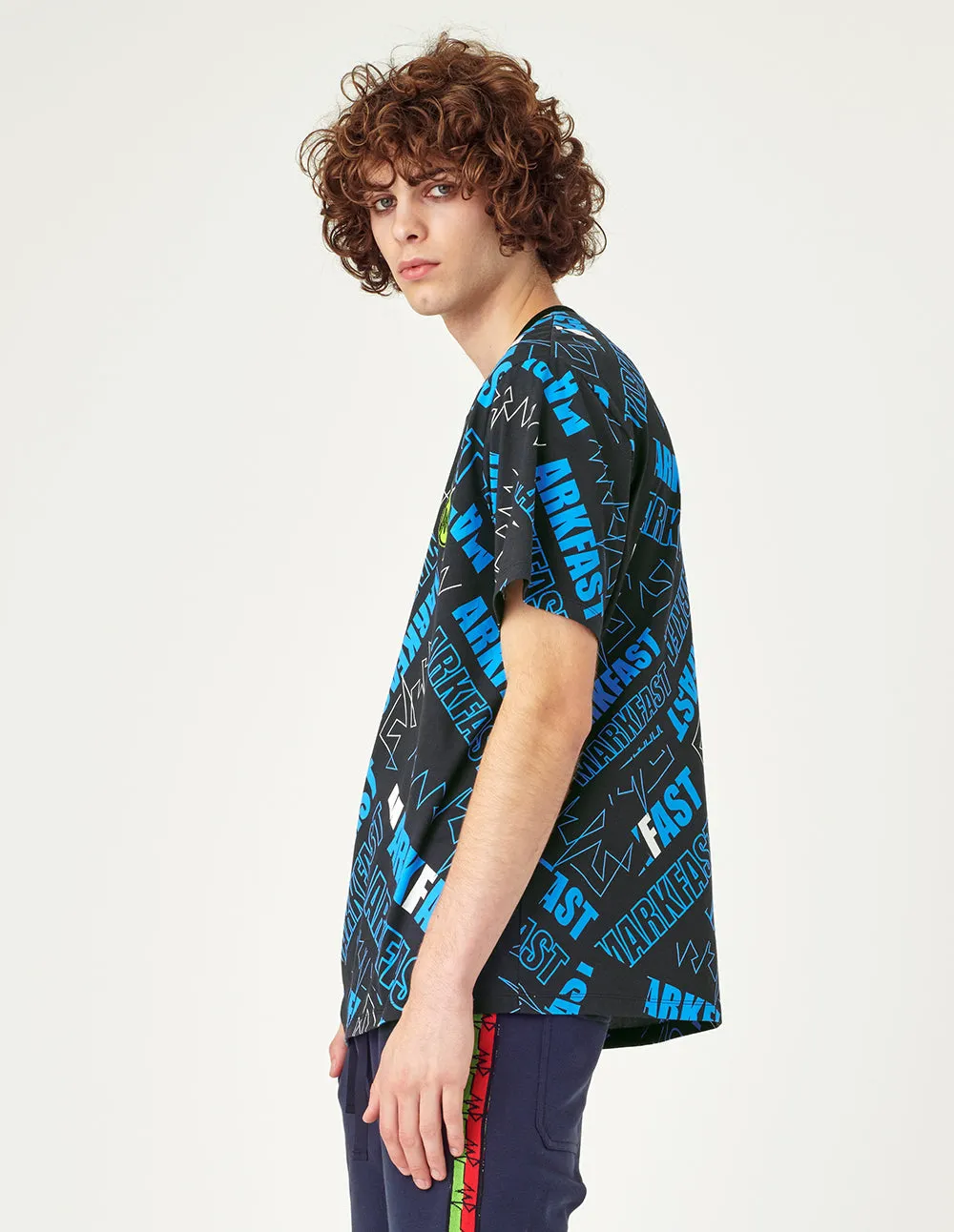 MF logo Patterned T-Shirt