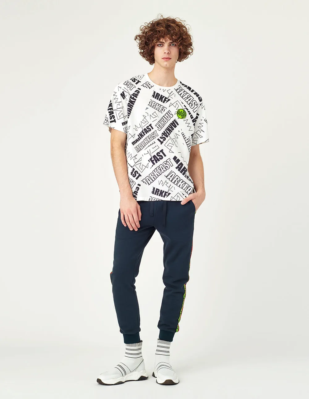 MF logo Patterned T-Shirt
