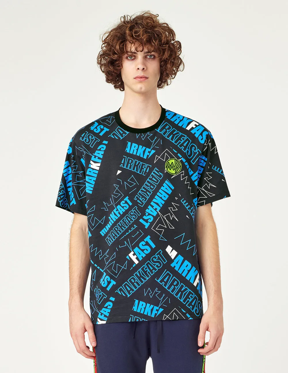 MF logo Patterned T-Shirt