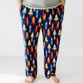 Navy Space Explorer Men's Pajama Pants