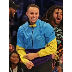 NBA Color Block Stephen Curry Jacket