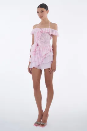 Pètale Ruffle Mini Skirt - Made to Order