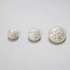 "French" Patterned Button - $.90 - $1.15