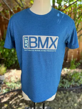 RIM JUST BMX Unisex Tee shirt Cold Blue/ Grey/Teal