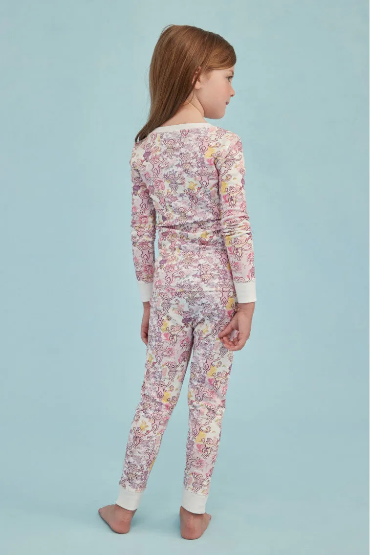 Roller Rabbit x LoveShackFancy Preppy Patchwork Kids Pajama