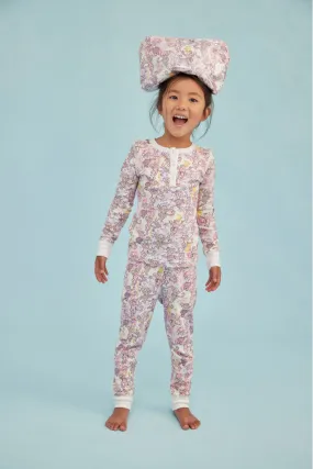 Roller Rabbit x LoveShackFancy Preppy Patchwork Kids Pajama