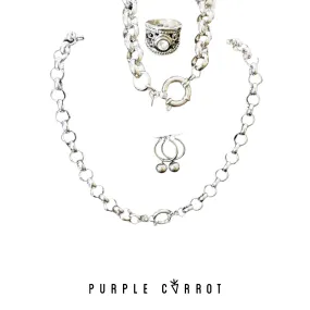 Roly Poly Set (Necklace   Bracelet   Ring   earrings)