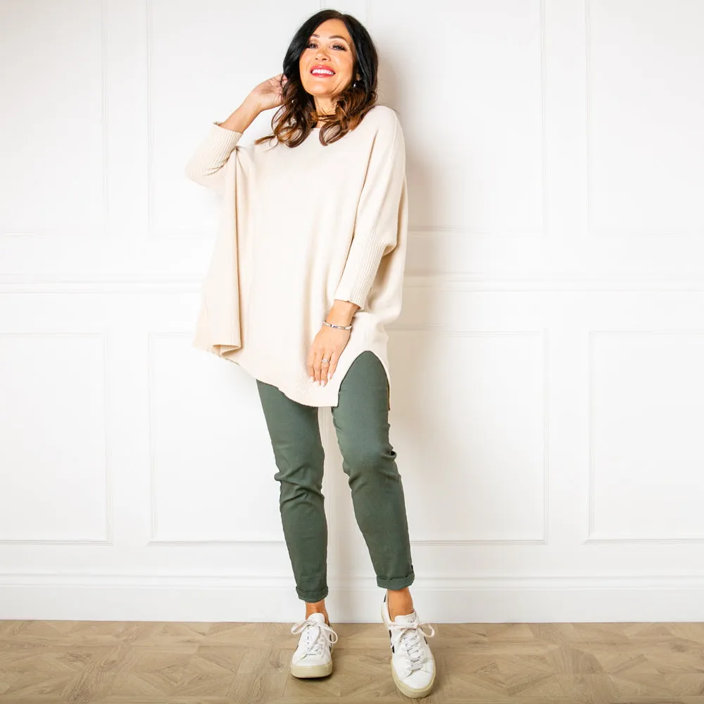 Seam Front Jumper