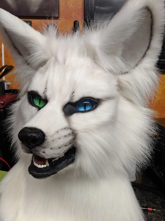 Solid Color Fursuit Head Order