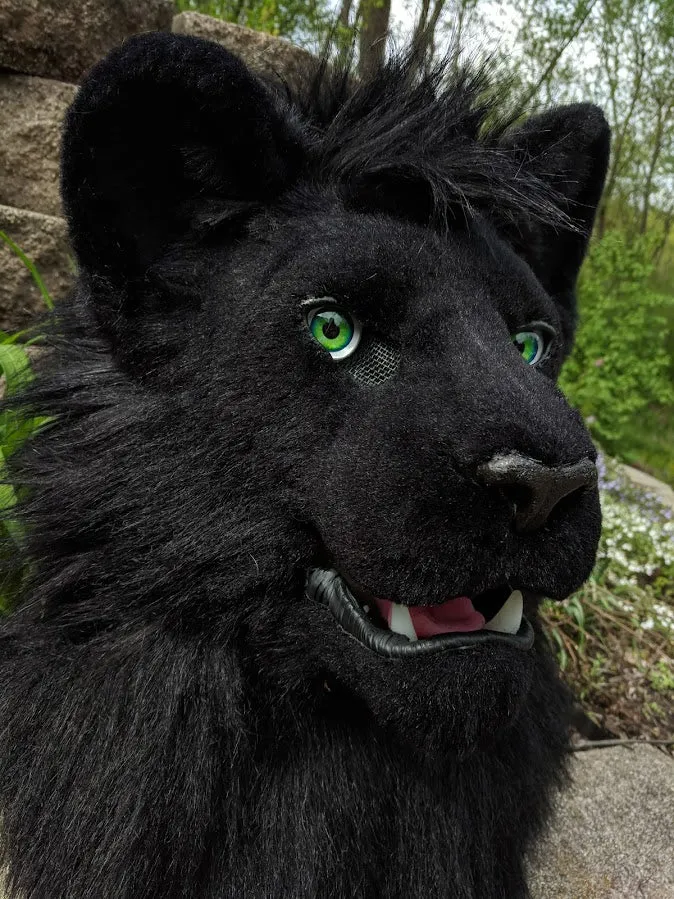 Solid Color Fursuit Head Order