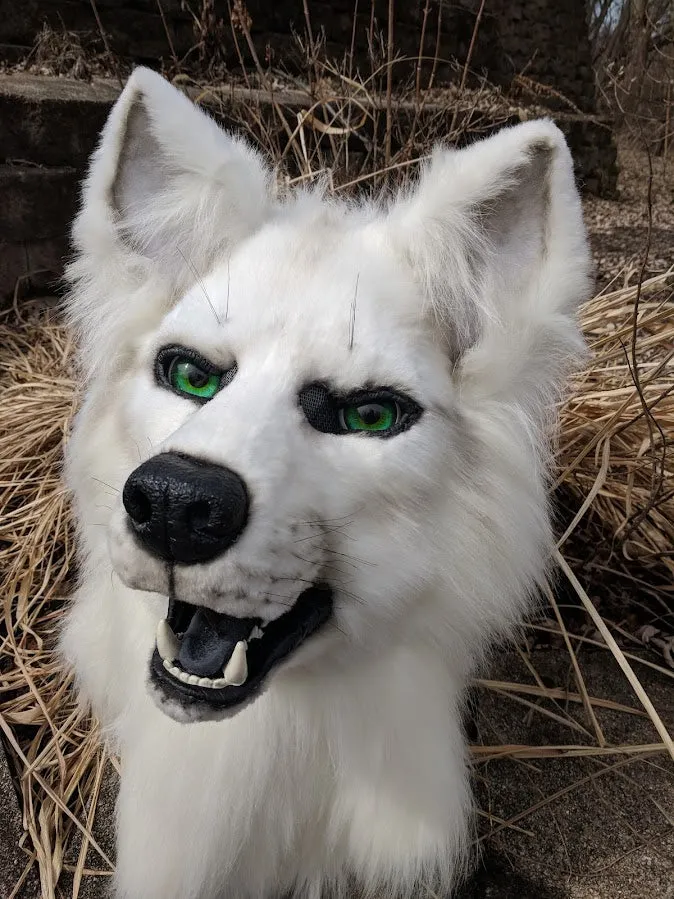 Solid Color Fursuit Head Order
