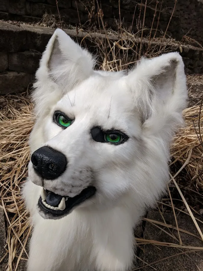Solid Color Fursuit Head Order