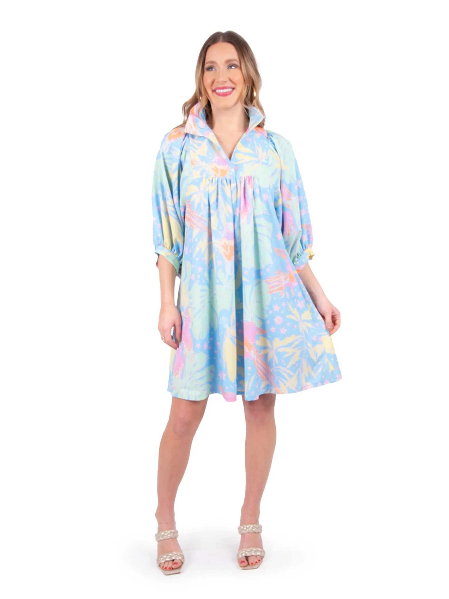 Stella Dress - Parrot Party