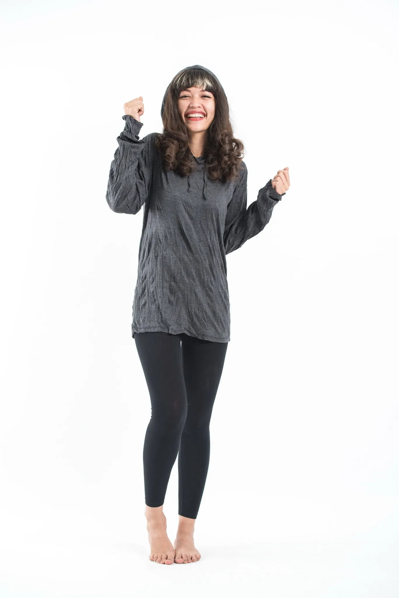 Sure Design Unisex Blank Hoodie Black