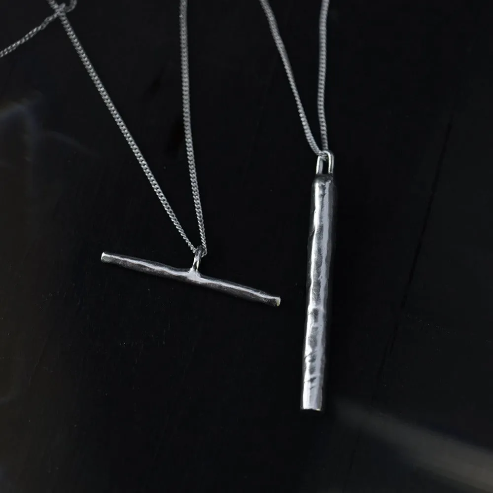 Syvä Unisex Necklace Silver or Bronze