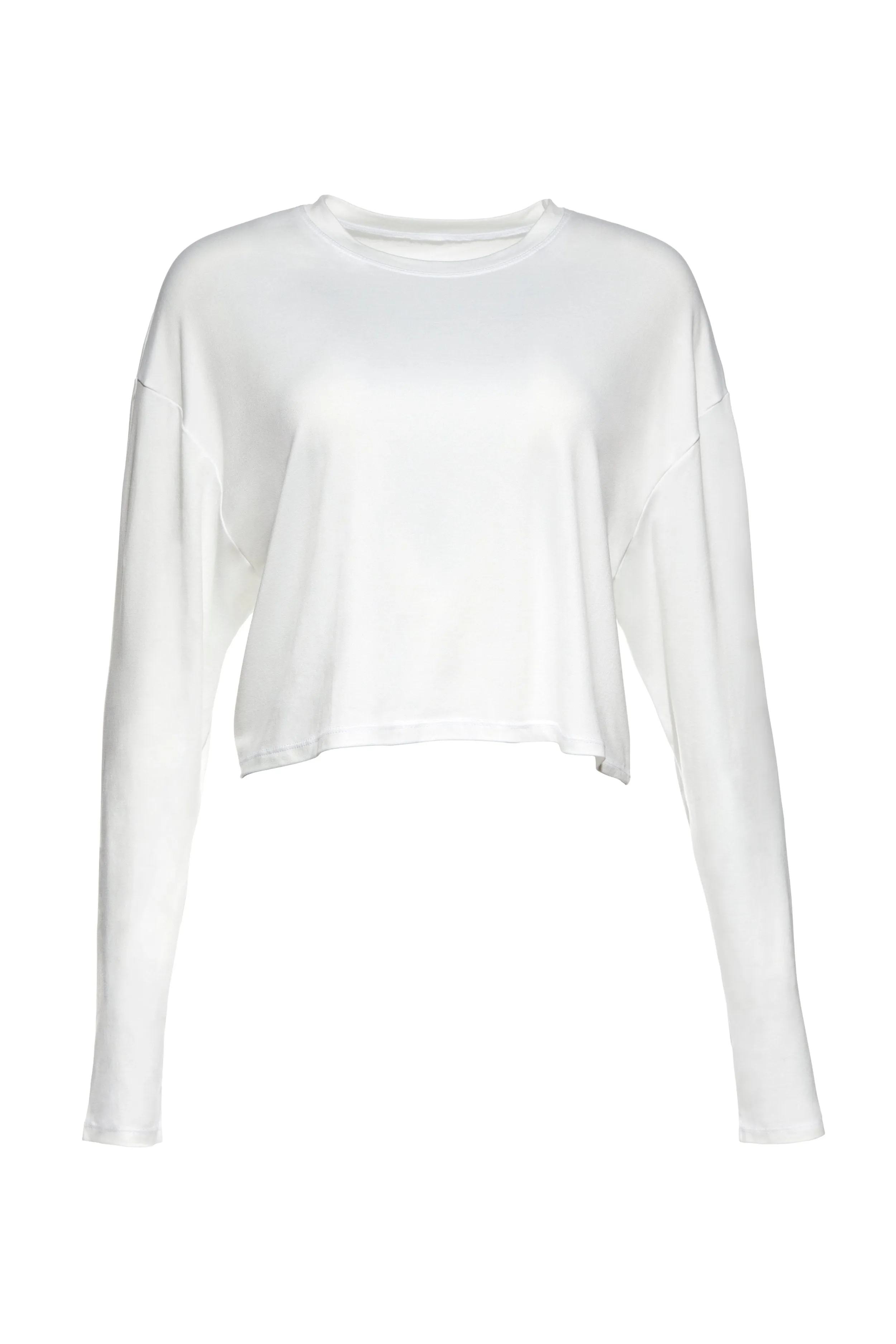 The Cloud Long Sleeve Crop Tee