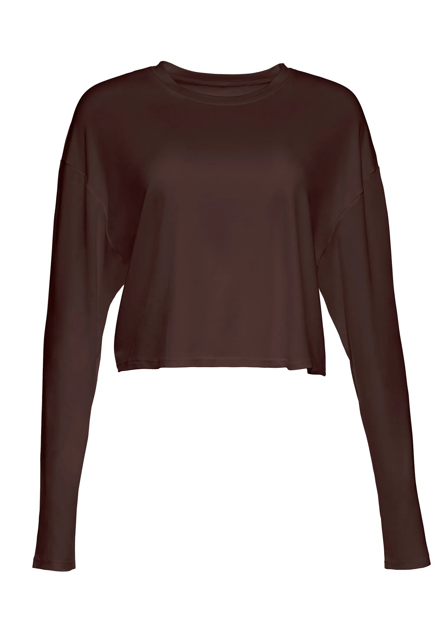 The Cloud Long Sleeve Crop Tee