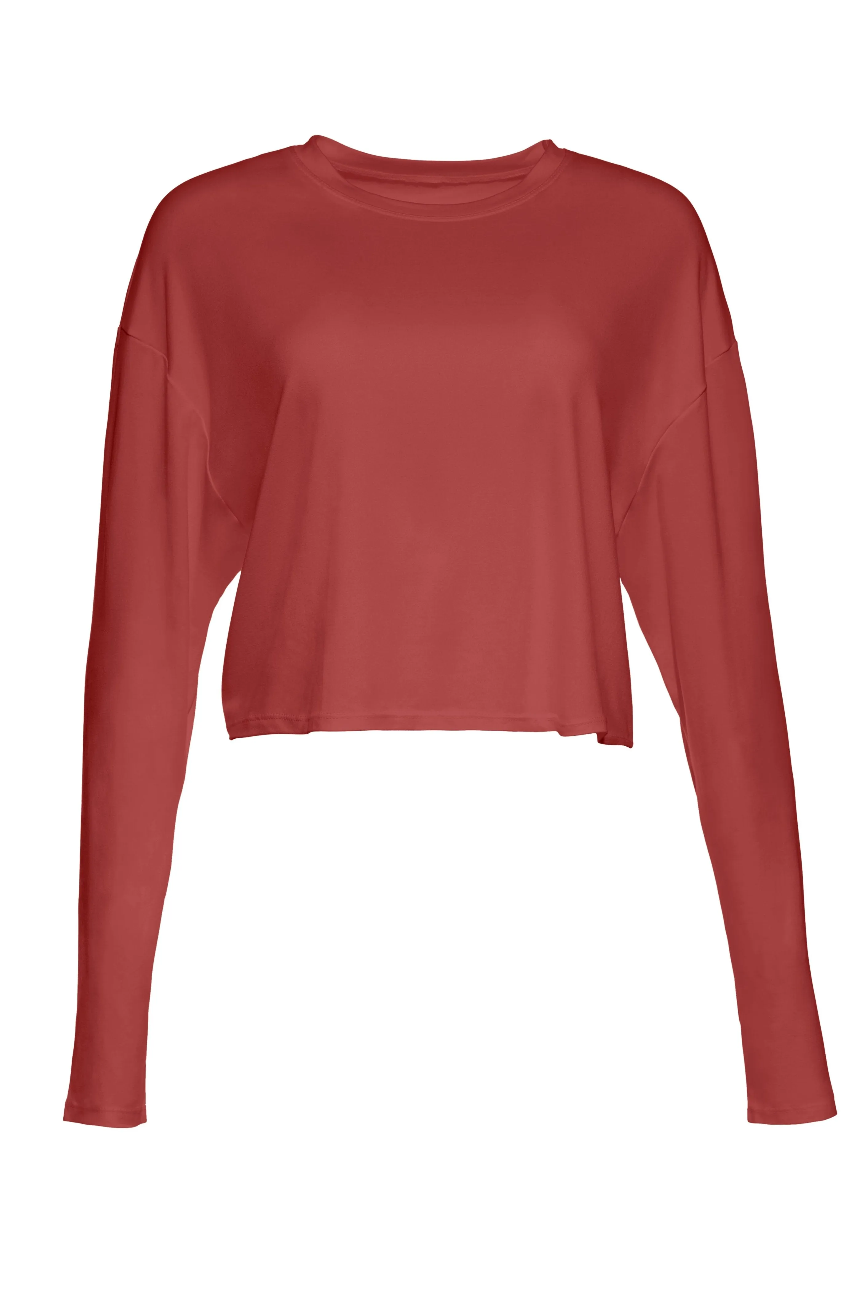 The Cloud Long Sleeve Crop Tee