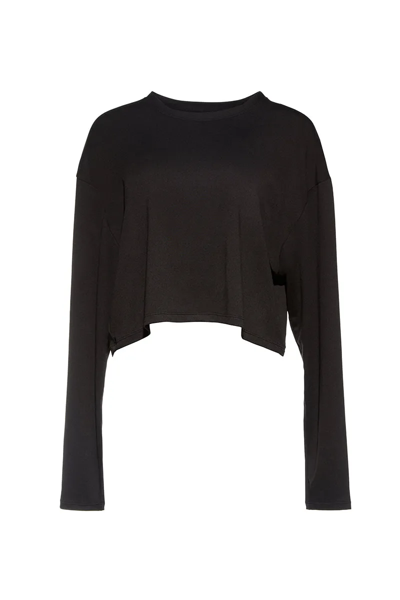The Cloud Long Sleeve Crop Tee