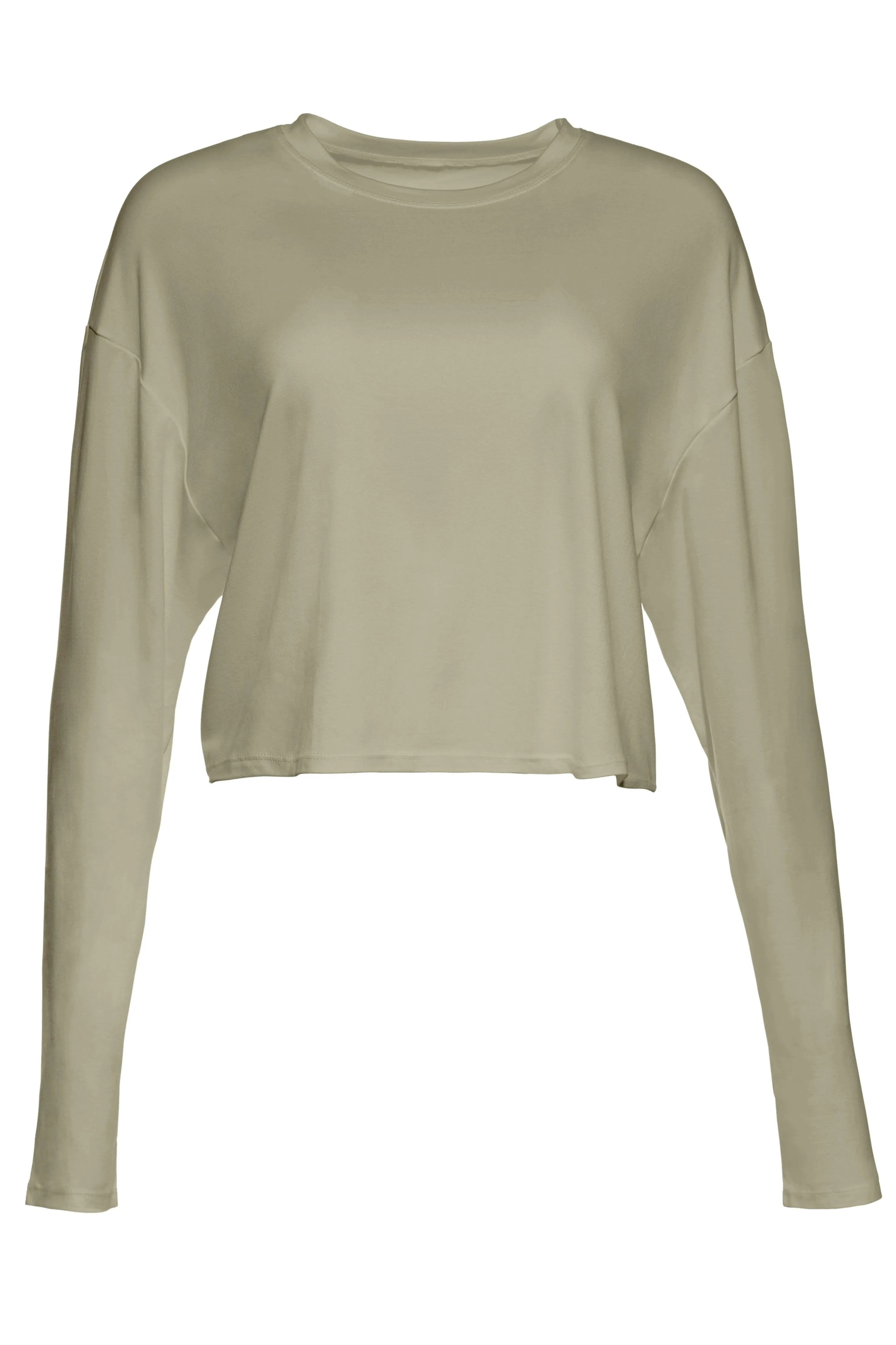 The Cloud Long Sleeve Crop Tee