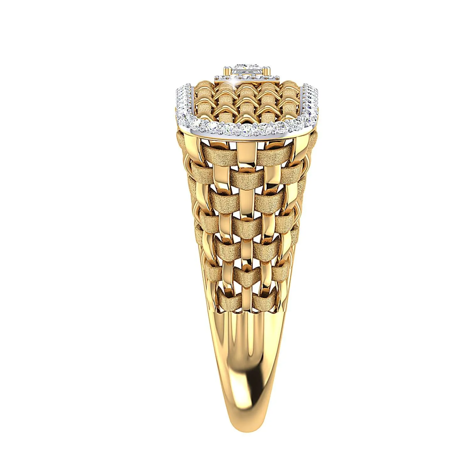 THE WAFFLE WEAVE RING