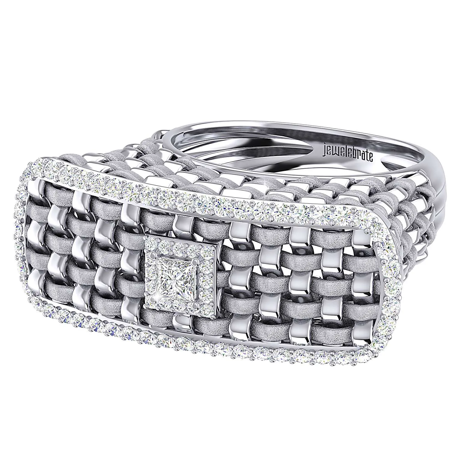 THE WAFFLE WEAVE RING