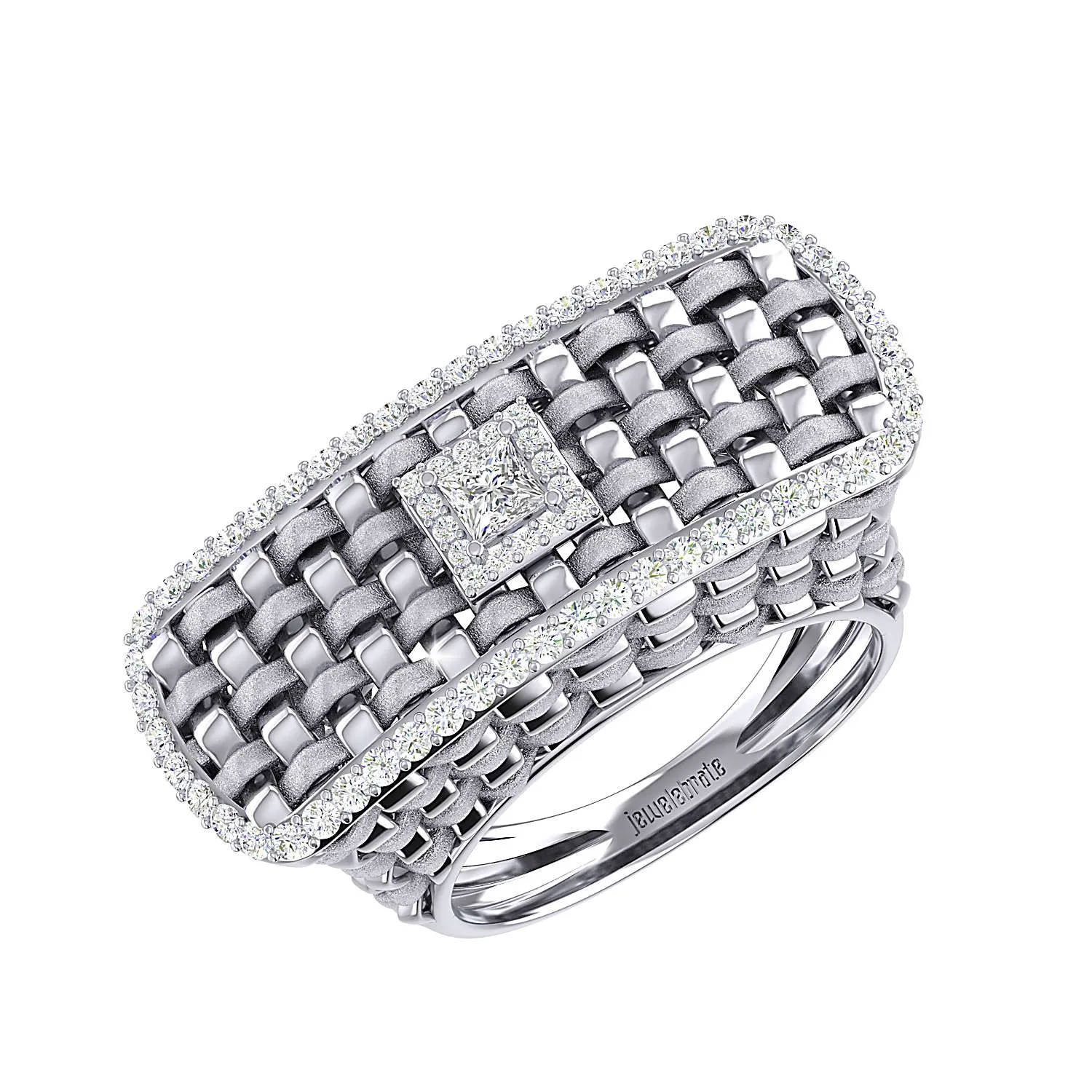 THE WAFFLE WEAVE RING