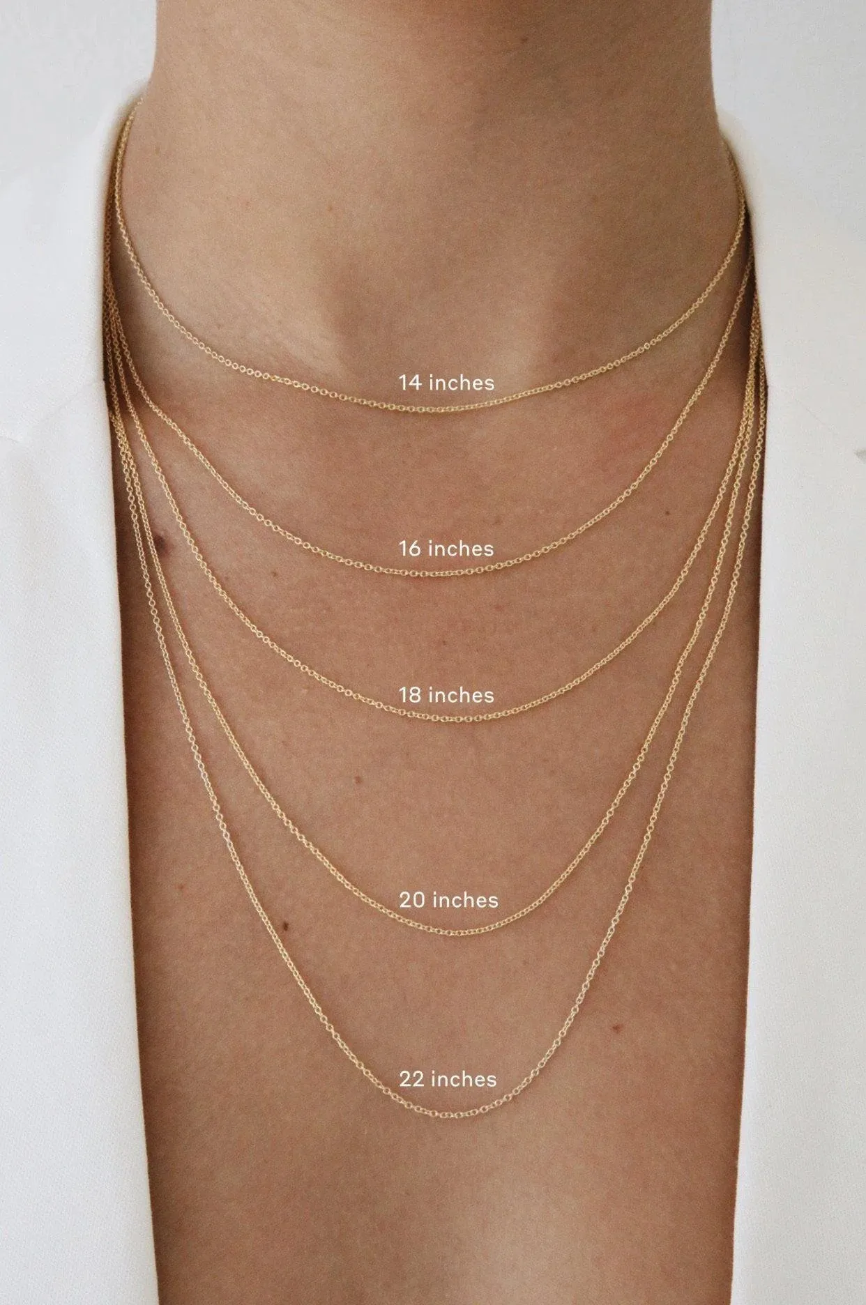 Tilica Freshwater Pearl Necklace - Solid Gold