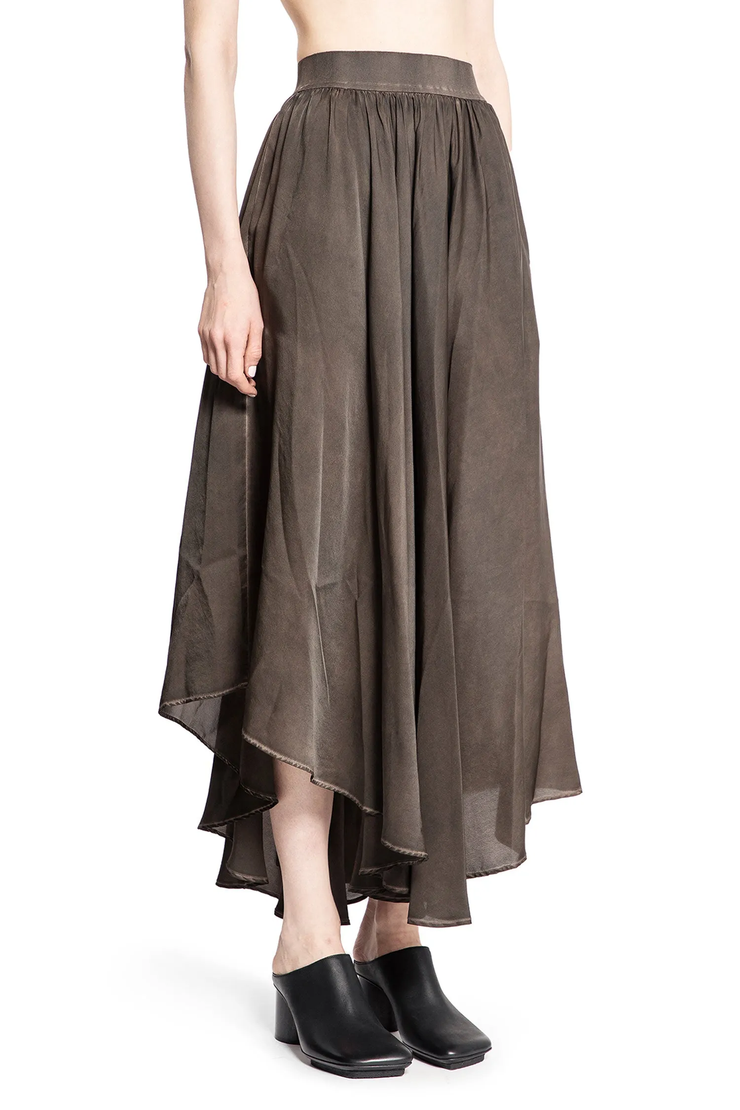 UMA WANG WOMAN BROWN SKIRTS
