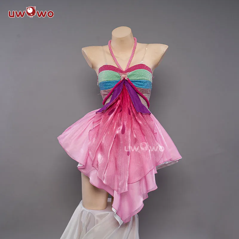 Uwowo Flora Cosplay Princess Wings Cosplay Fairy Club Costumes