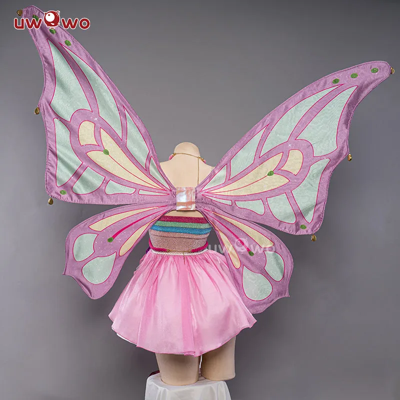Uwowo Flora Cosplay Princess Wings Cosplay Fairy Club Costumes